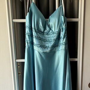 OC BY OC WOMENS BEADED SPAGHETTI STRAP COCKTAIL DRESS